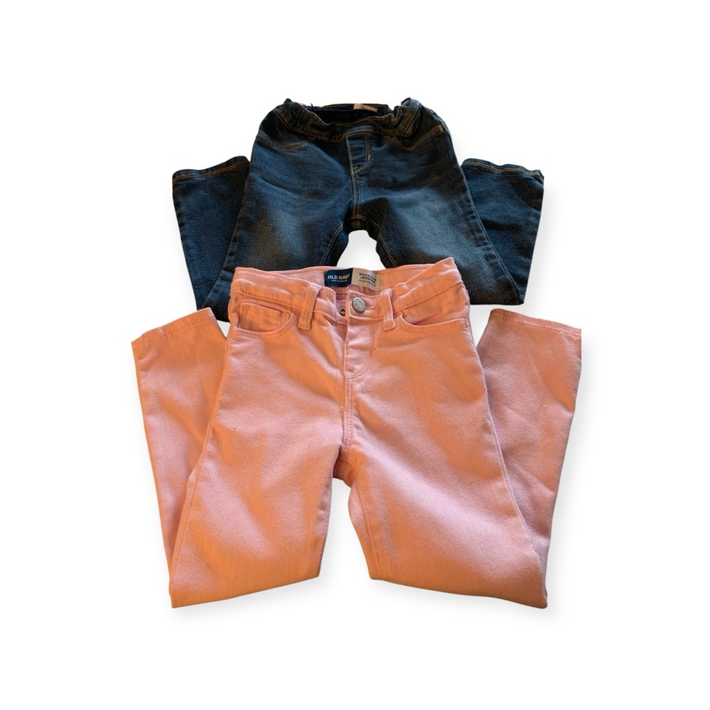 RIYAH’S CLOSET:  Old Navy Pink and Blue Kids' Jeans Set